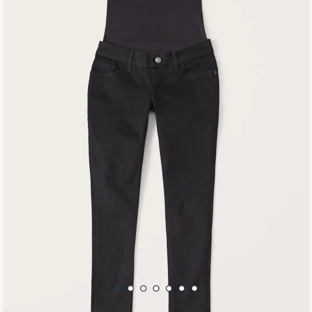 Abercrombie maternity Ankle Straight Jean